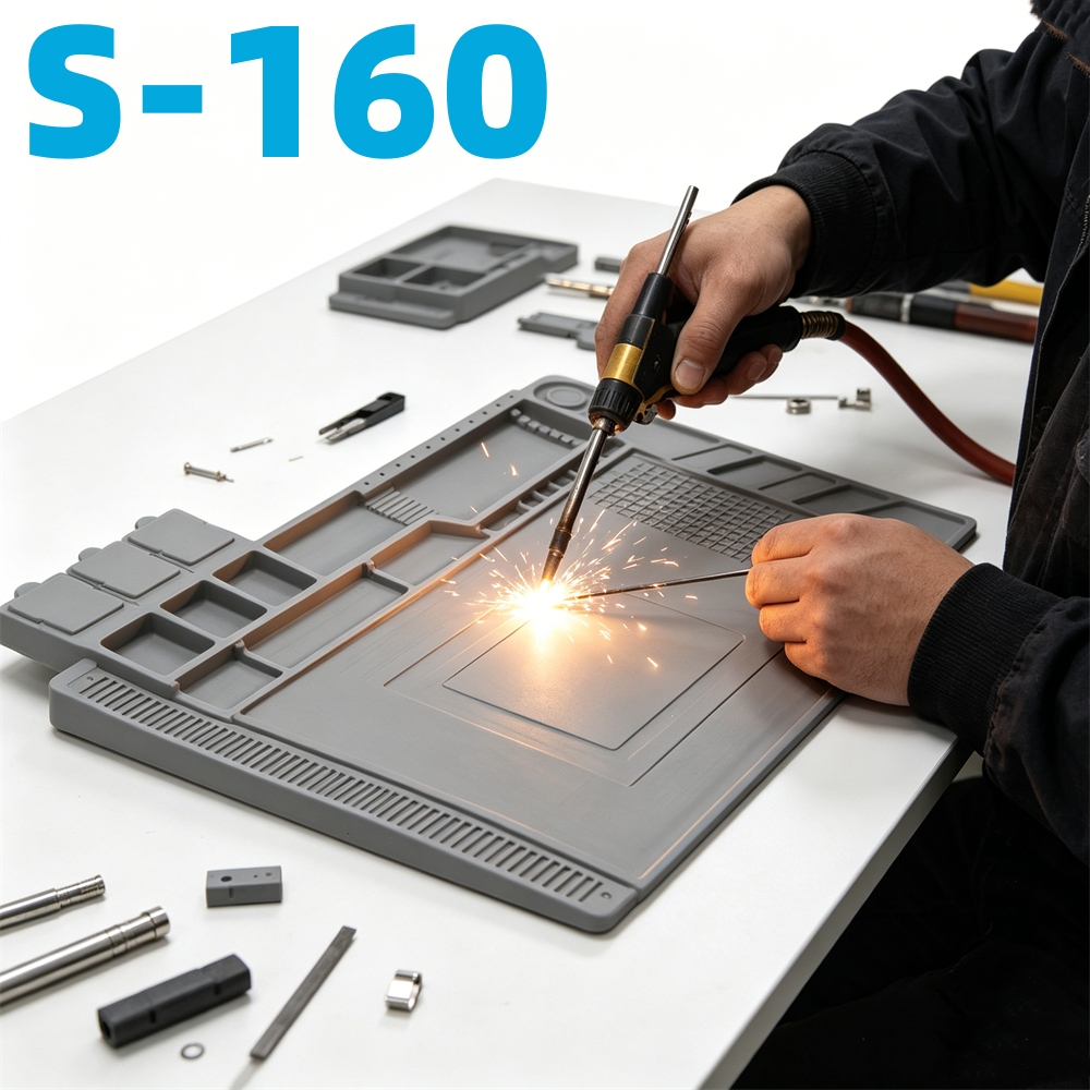 Electronics Repair Mat - Magnetische mat Siliconen werkmat Soldeerstationmat Hittebestendig