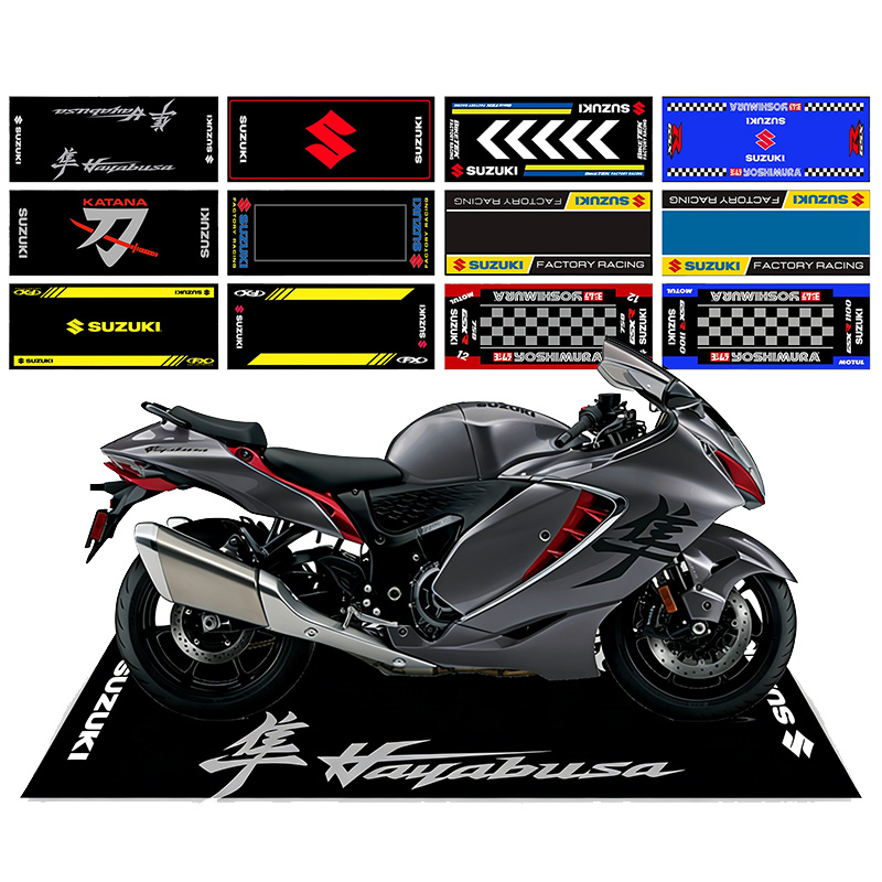 Electronics Repair Mat - Motorfiets displaykleed Suzuki parkeermat antislip garagemat