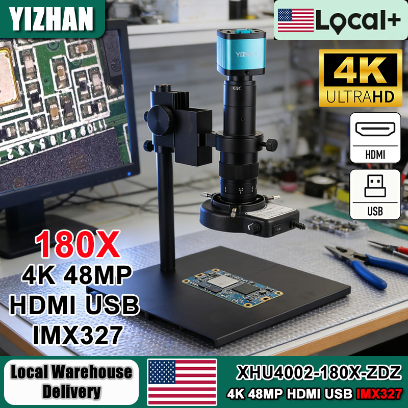 Electronics Repair Videos - YIZHAN 180X Zoomlens Digitale Microscoop voor
