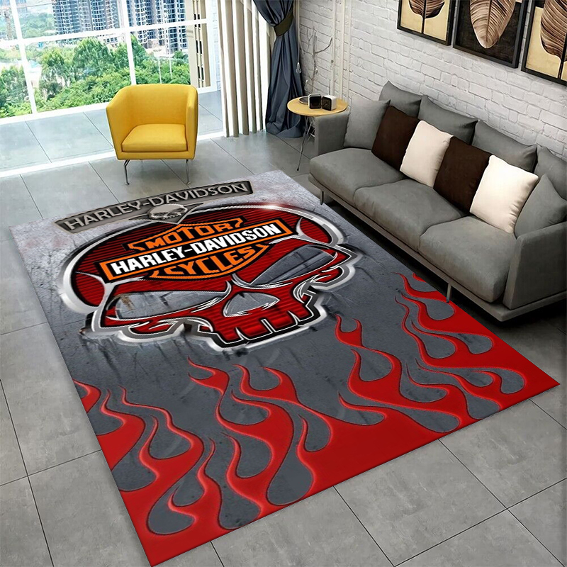 Electronics Repair Mat - Retro H-Harleys Racing Moto Antislip Vloerkleed