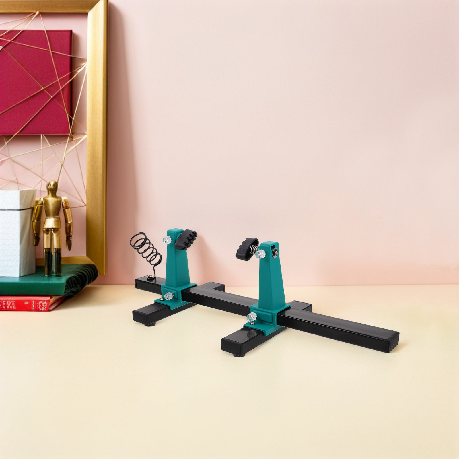 Pcb Holder Clamp - Roterende verstelbare PCB-houderstandaard printplaatklem voor soldeerbout