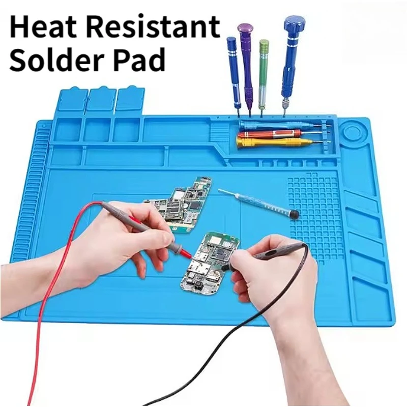 Electronics Repair Mat - 45*30CM Warmte-isolatie Werkmat Soldeerstation Reparatie Pad