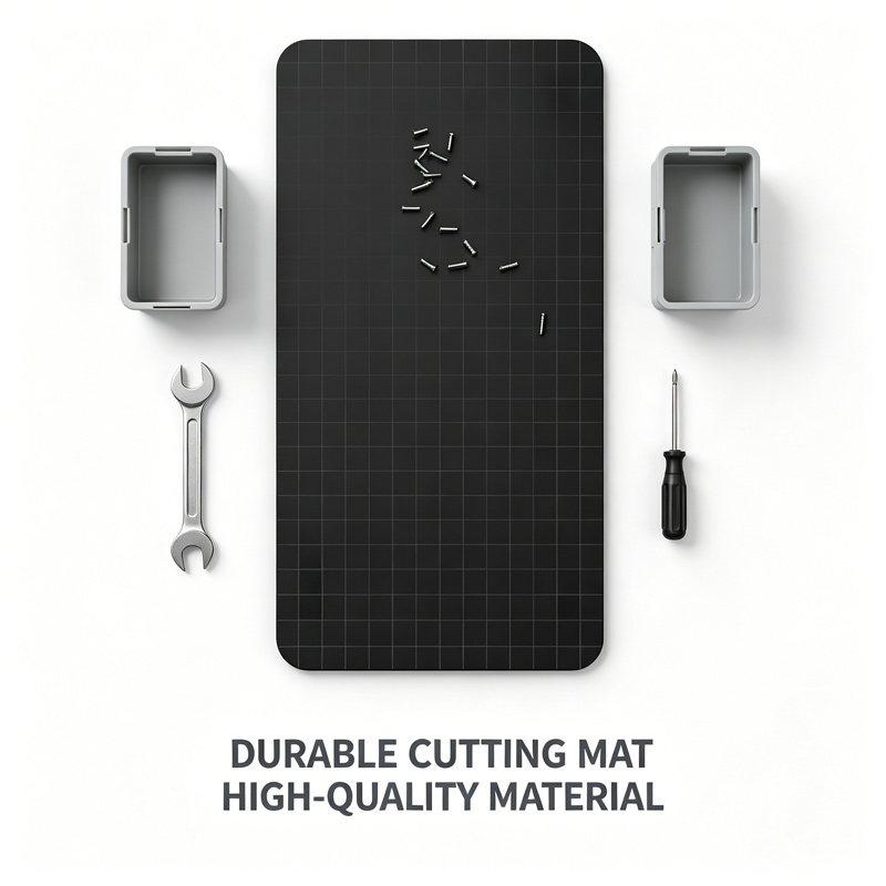 Magnetische siliconen werkmat, - Electronics Repair Mat recensie en prijs