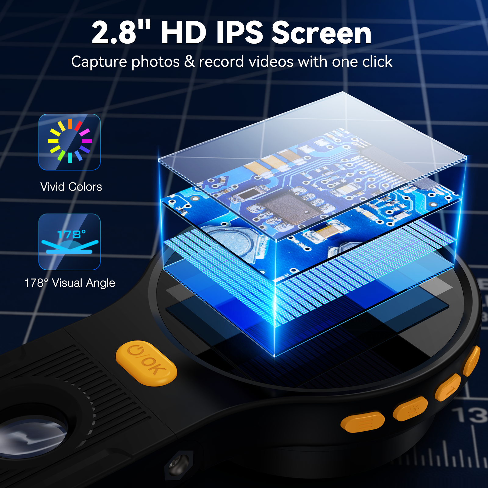 2-in-1 digitale microscoop met - Electronics Repair Videos recensie en prijs