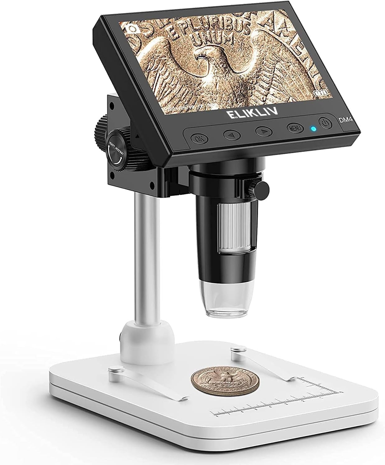 4,3-inch LCD digitale microsco - Electronics Repair Videos recensie en prijs