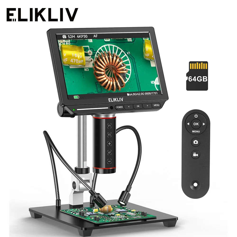Elikliv EM4K-AF 4K digitale mi - Electronics Repair Videos recensie en prijs