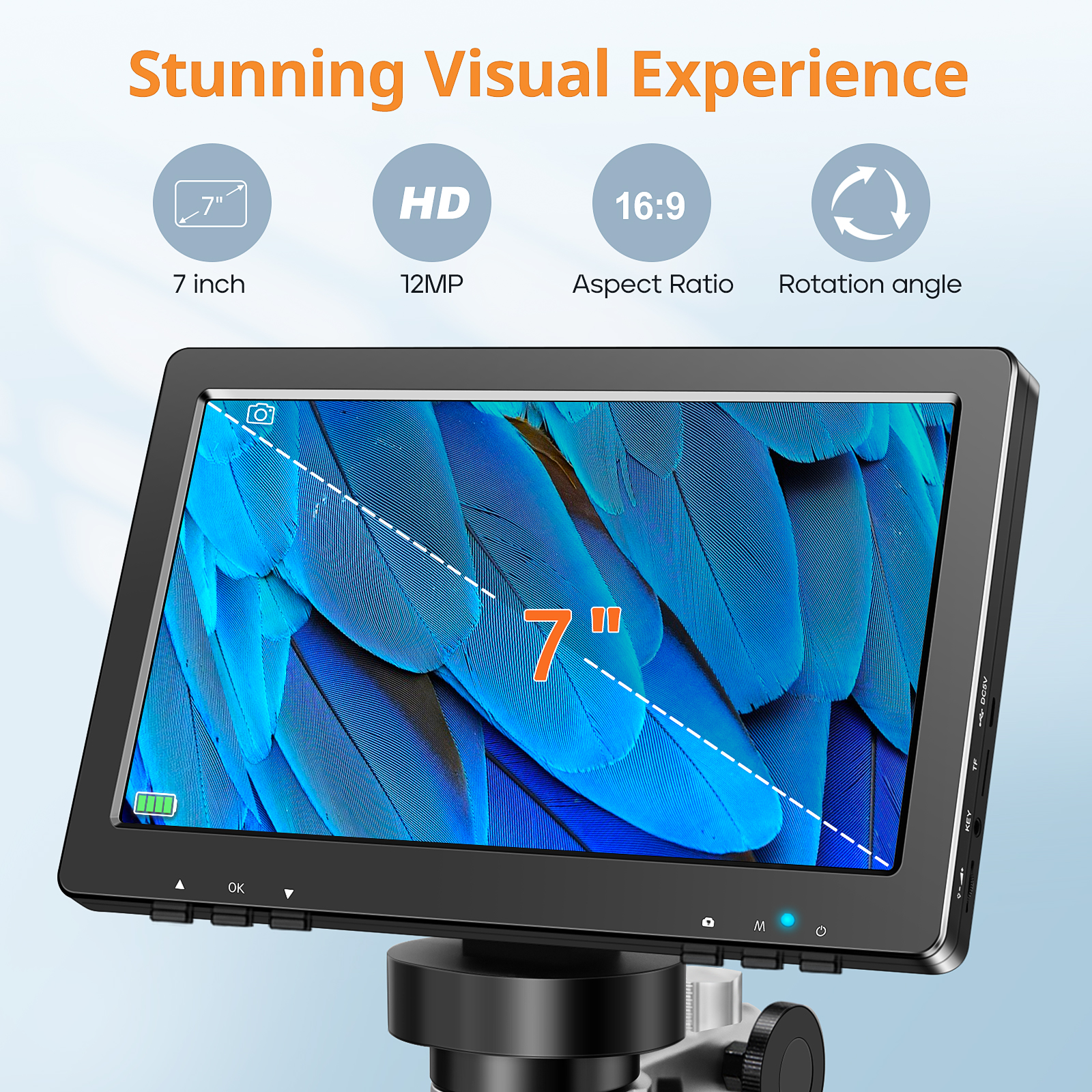 Hayve 7 ''Digitale Microscoop  - Electronics Repair Videos recensie en prijs