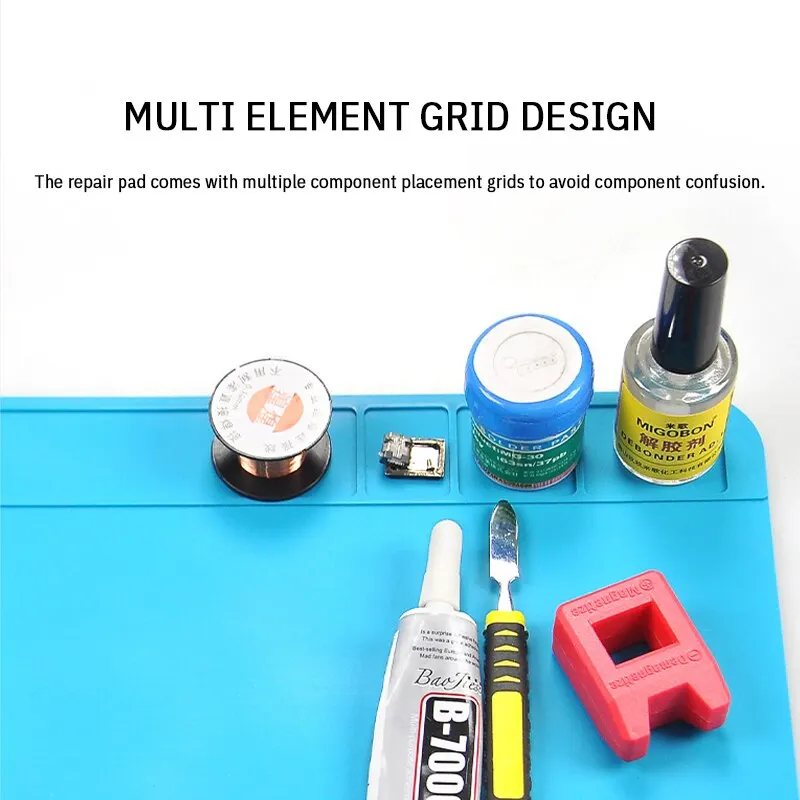 Reparatiepad Siliconen waterdi - Electronics Repair Mat recensie en prijs