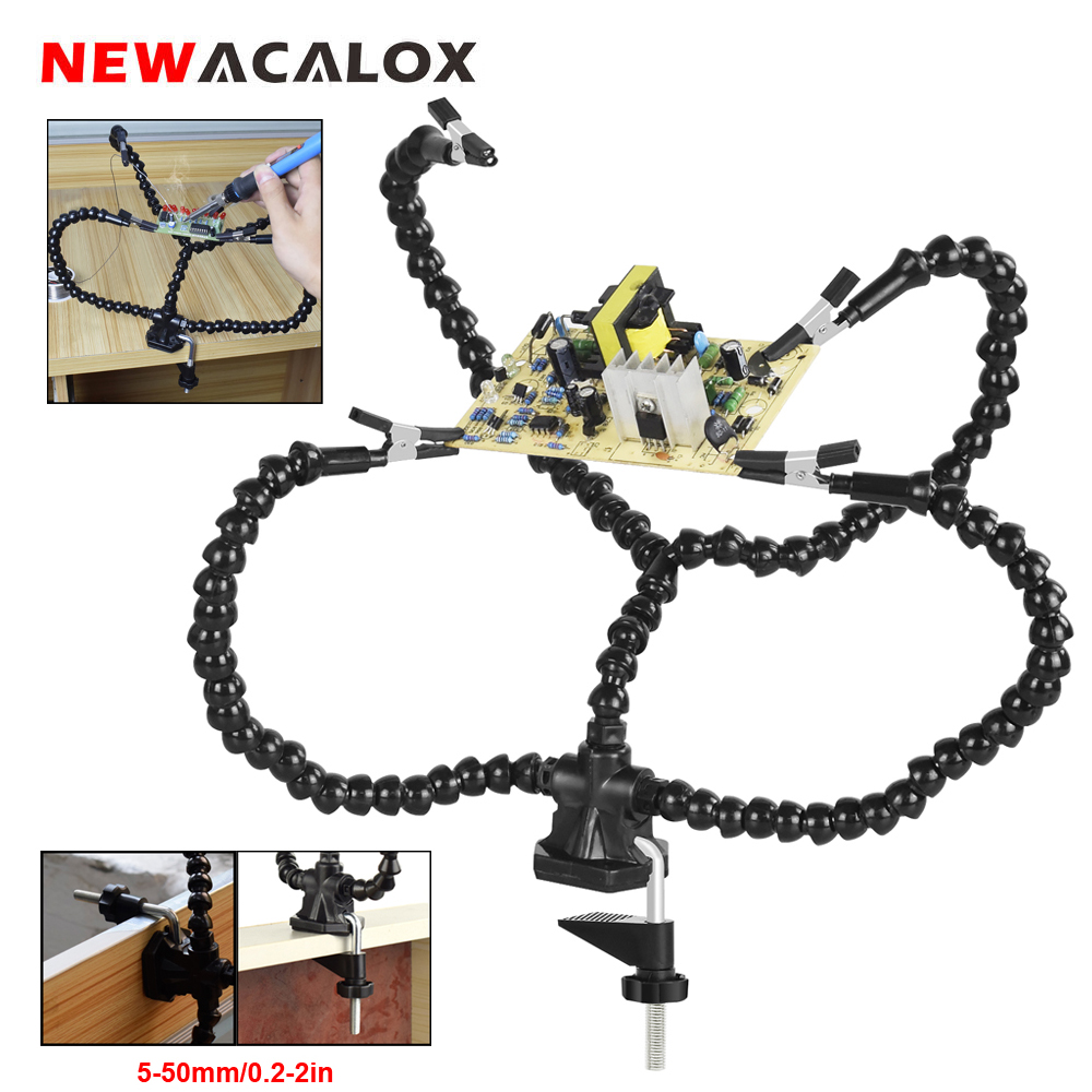 Newacalox Solderen Derde Hand  - Pcb Holder Clamp recensie en prijs
