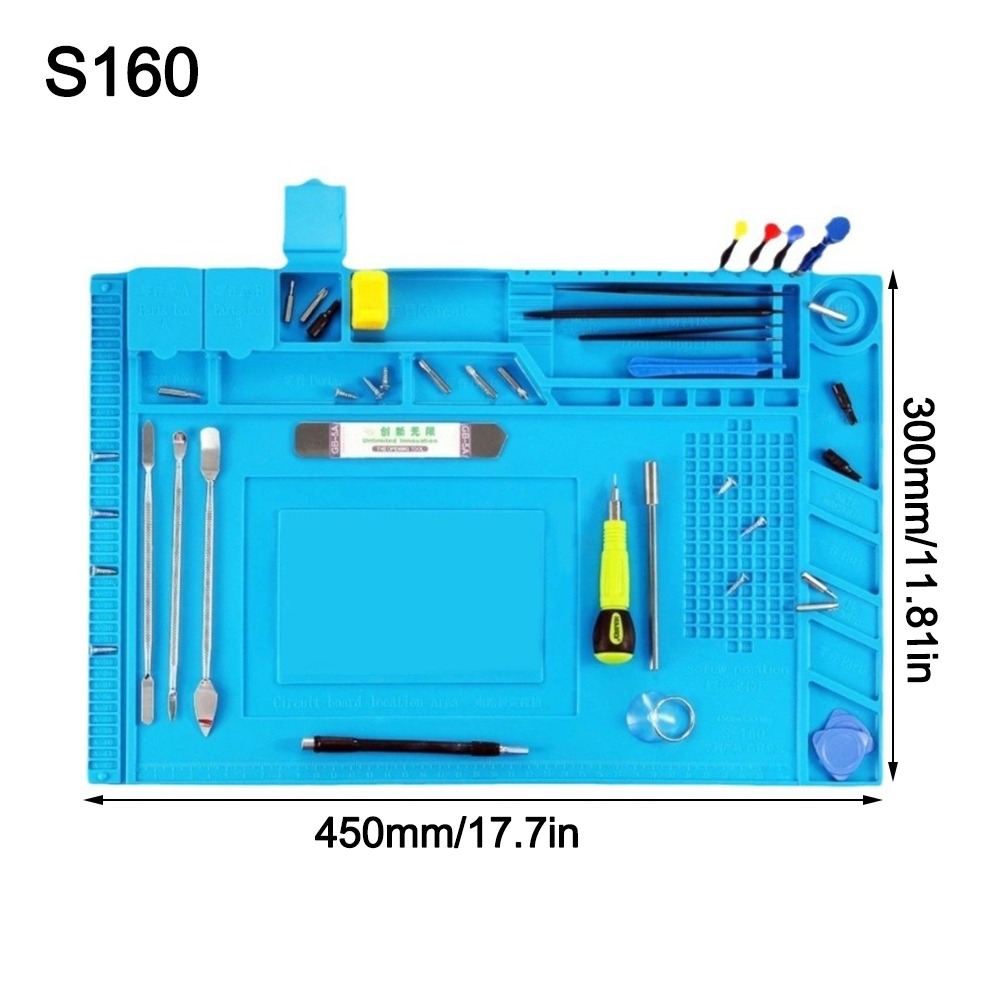 Siliconen soldeerstationmat An - Electronics Repair Mat recensie en prijs
