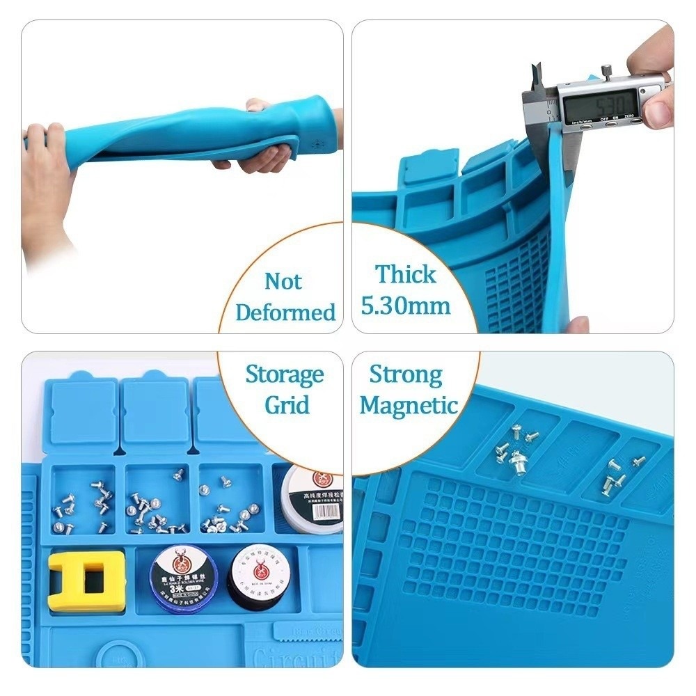 Siliconen soldeerstationmat An - Electronics Repair Mat recensie en prijs