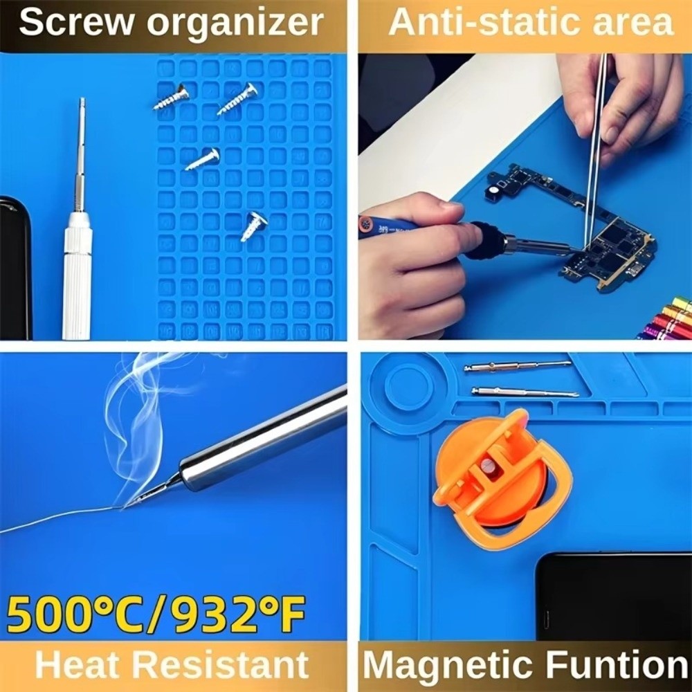 Siliconen soldeerstationmat An - Electronics Repair Mat recensie en prijs
